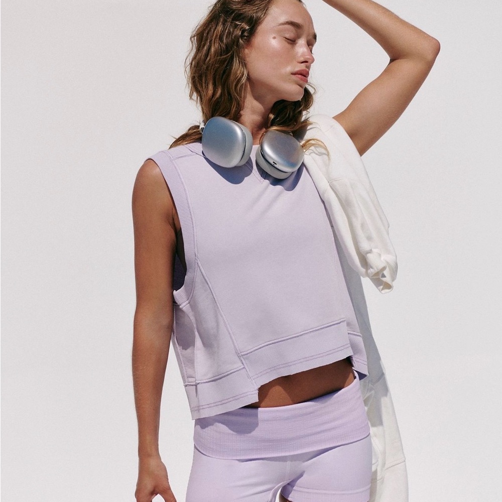 Free People Lavender Intercept Tank